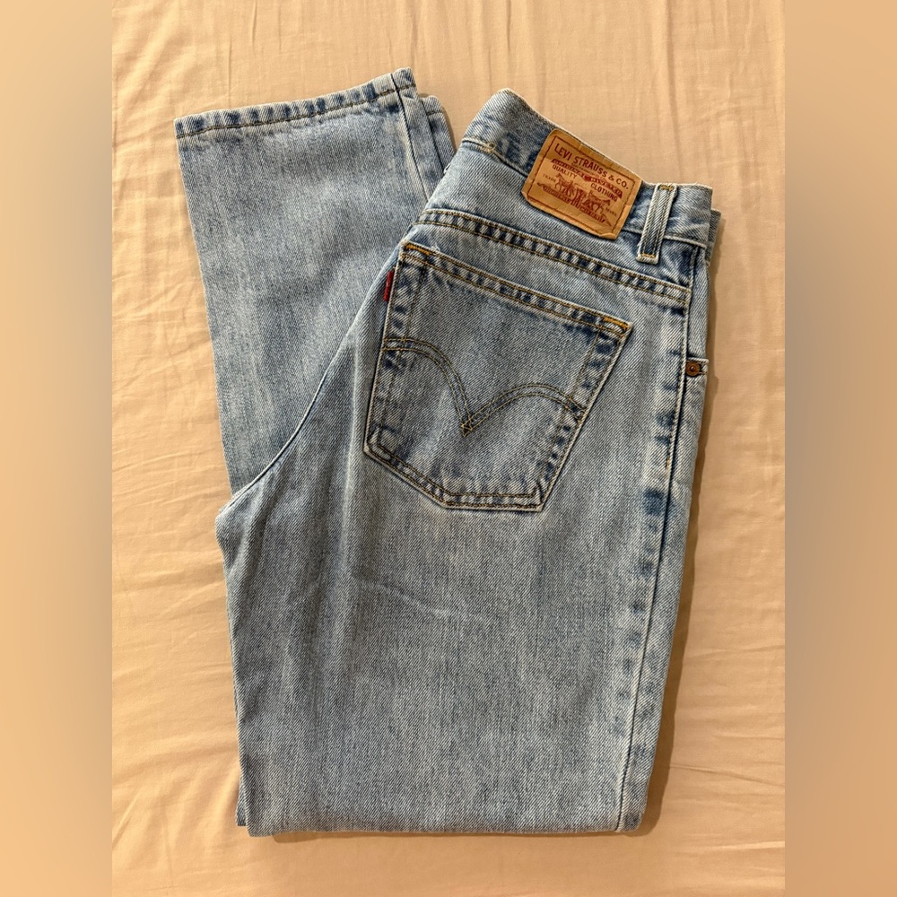 Levi's Classic Light Blue Straight Jeans